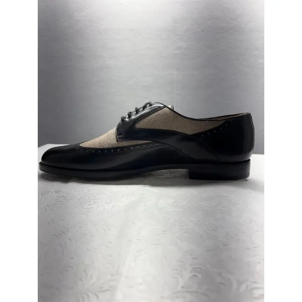 Handmade Church's Prima Classe 10.5 Spectator Wingtip Oxfords Prada Era Like New